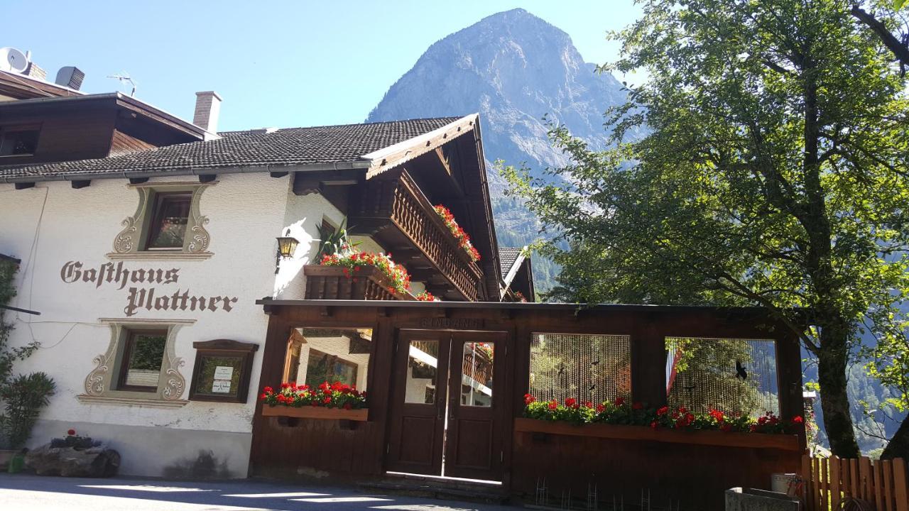 Gasthof Pension Plattner Umhausen Exterior foto